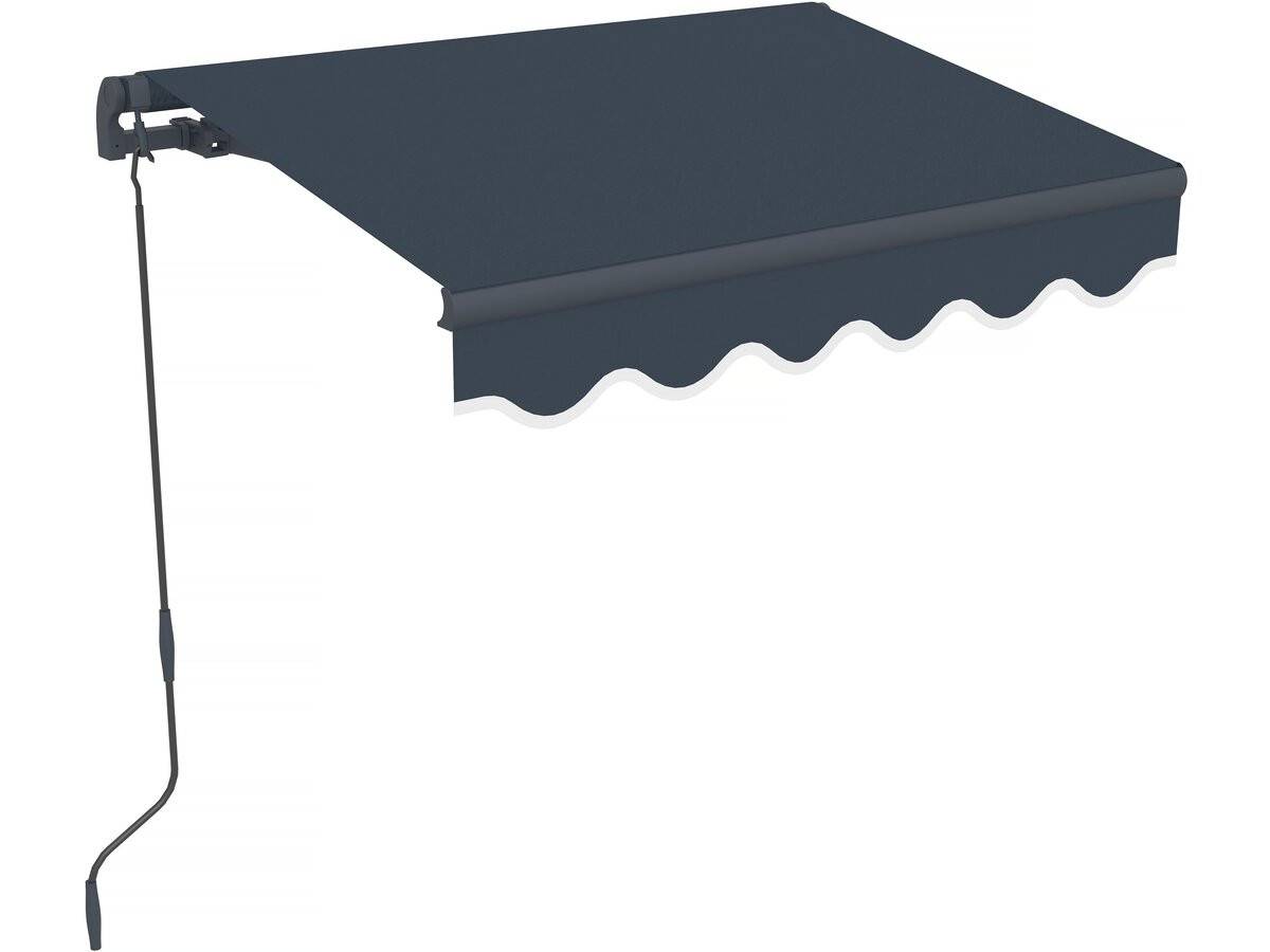 Habitat Et Jardin - Store Banne En Aluminium  "ombra 1" - 160 X 120 Cm - Gris -habitat Et Jardin - Imagen 1