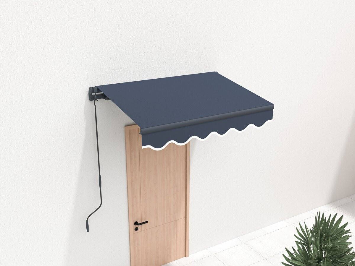 Habitat Et Jardin - Store Banne En Aluminium  "ombra 1" - 160 X 120 Cm - Gris -habitat Et Jardin - Imagen 2