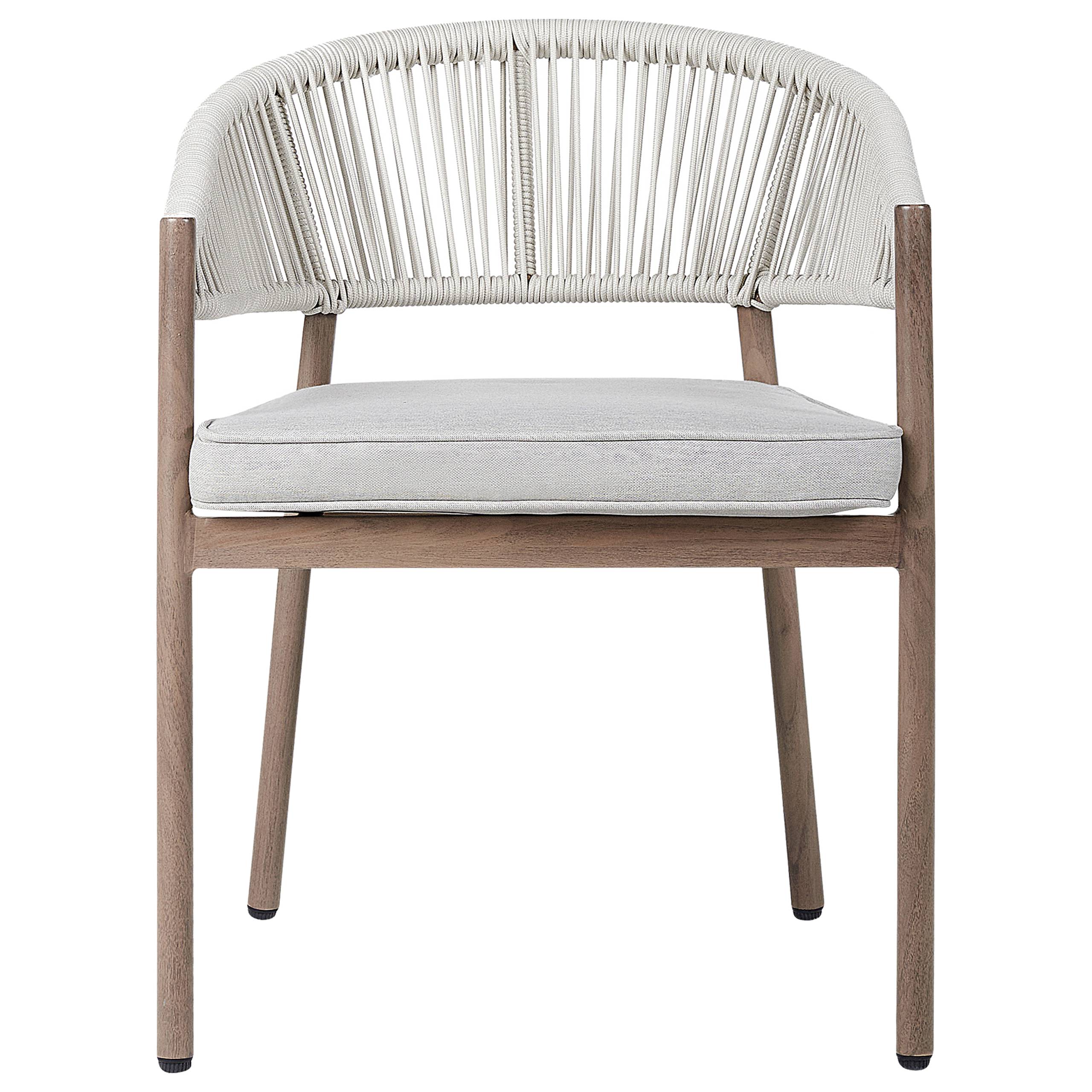 Chaise de jardin Aluminium Marron FLAVIA - Beliani - Image 7