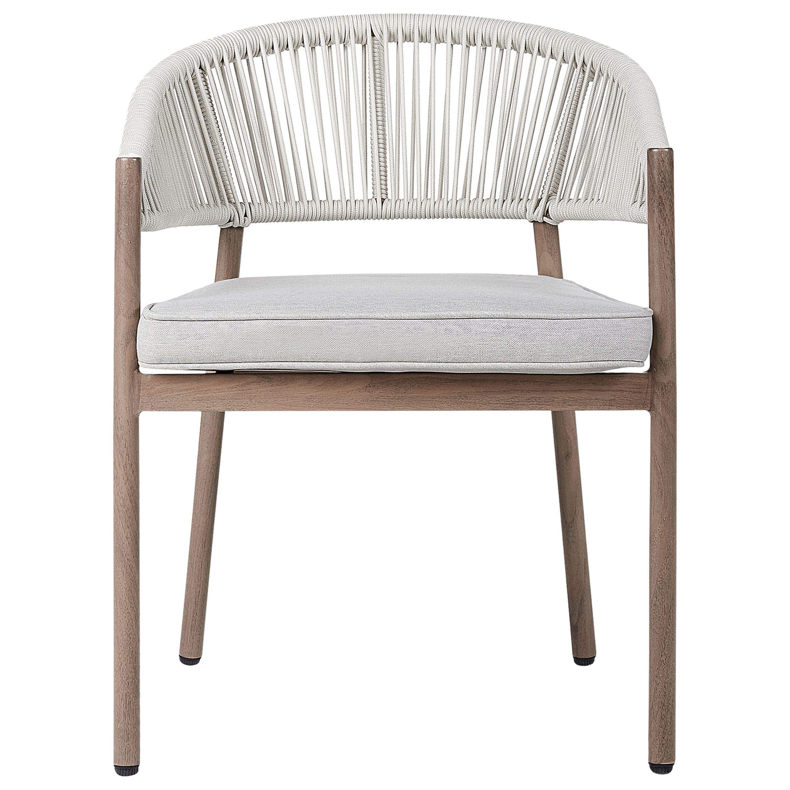 Chaise de jardin Aluminium Marron FLAVIA - Beliani - Image 5
