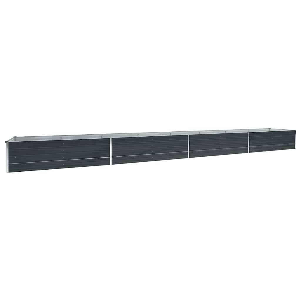 Prolenta Premium - Jardinière acier anthracite 600 x 80 x 45 cm - Prolenta premium p378.3 - Image 1