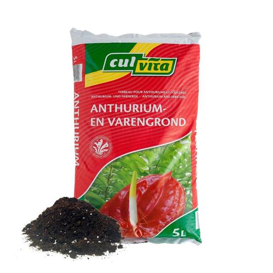 La Green Touch - Terreau pour anthuriums et fougères Culvita - 5 litres - Image 1