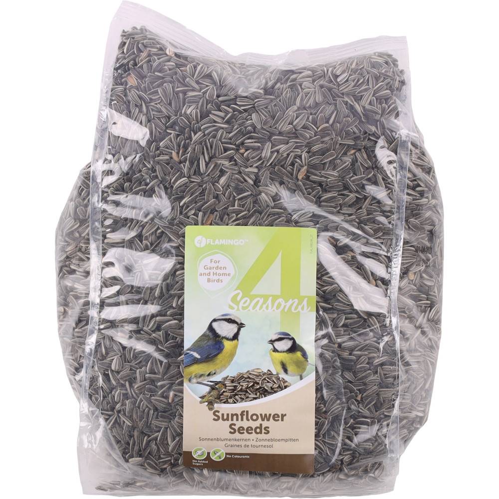 Flamingo - Graine de tournesol 3 kg pour oiseaux - Imagen 1