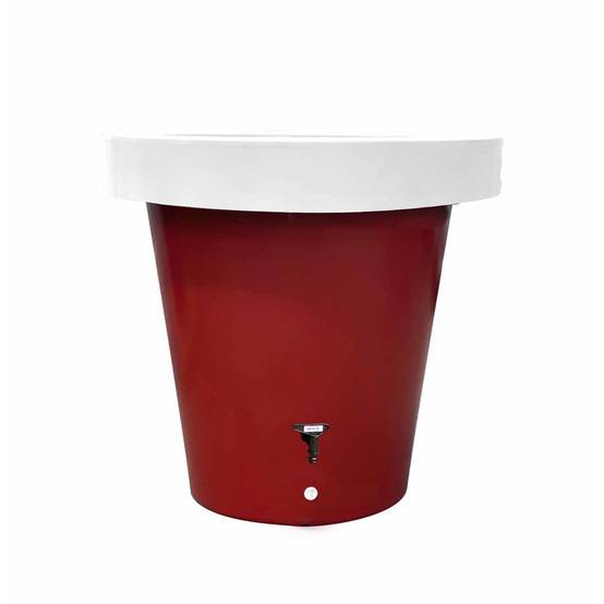 Récupérateur d'eau de pluie 420l lluvia duo + kit complet -plast'up rotomoulage - Image 1