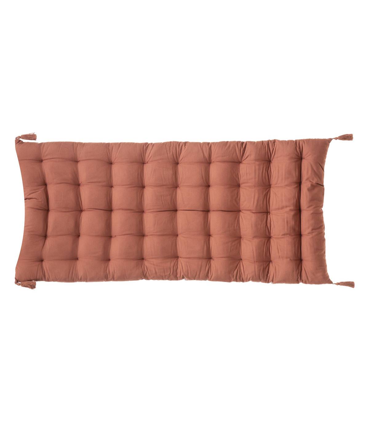 Matelas de Sol Terracotta avec Pompons 60 x 120 cm - Imagen 2