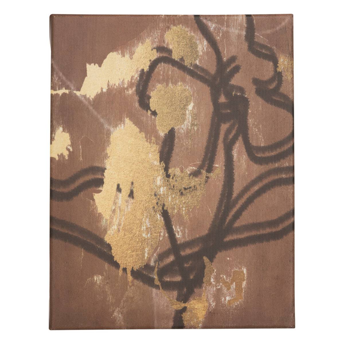 Lot de 5 toiles imprimées nuance Marron et Beige - Image 5