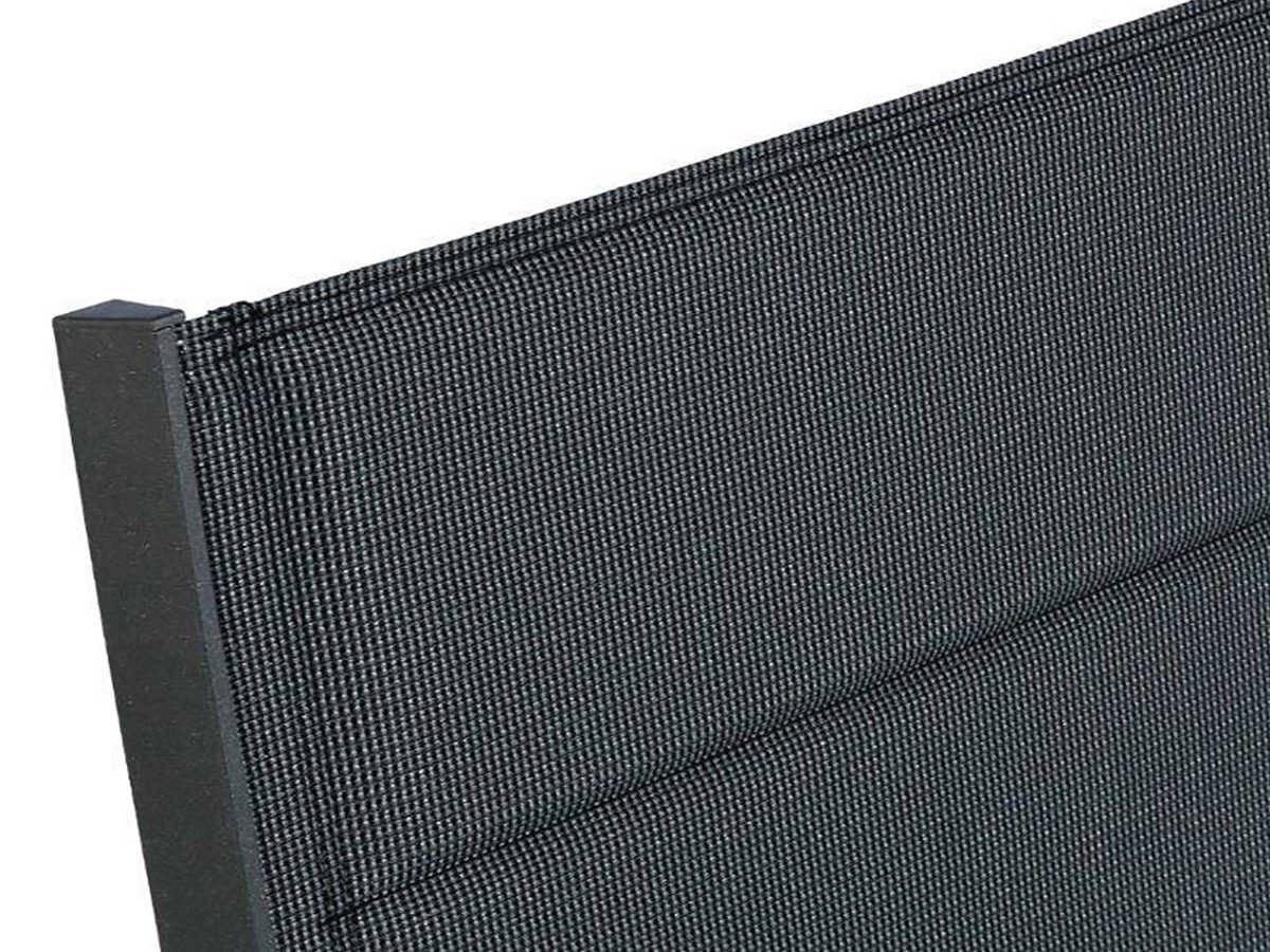 Hesperide - Lot de 4 chaises de jardin pliables Poivre et Graphite Allure - Hespéride - Imagen 3