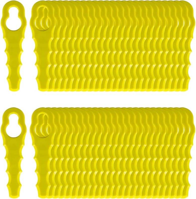 Lot de 20 Lames de Rechange Compatibles pour Ryobi Coupe-Bordure RAC155 RAC157 RAC158, Têtes Double Lames Dentelées-Lytech - Image 1