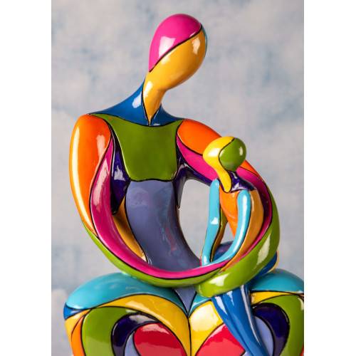 Sculpture Mère-Enfant COLORAMA MAGNETICLAND - Imagen 2