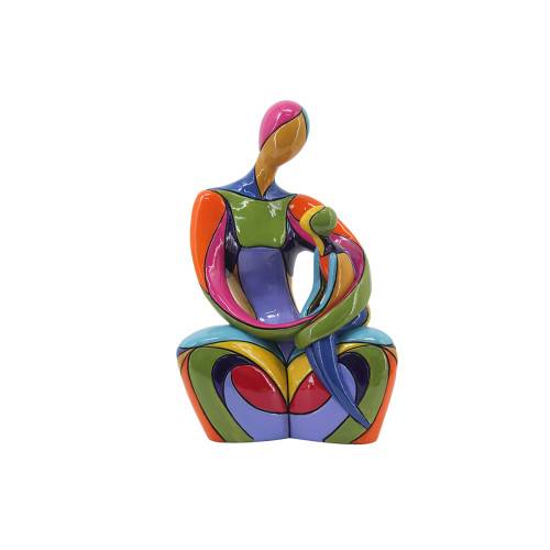 Sculpture Mère-Enfant COLORAMA MAGNETICLAND - Imagen 1