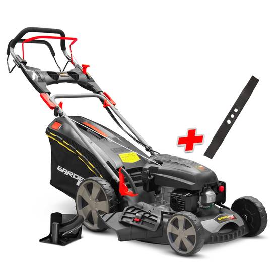 Gardeo Pro - Tondeuse thermique autotractée 170,1 cm³ avec coupe 50,8 cm, 2 lames mulching et éjection latérale – Gardéo Pro - Image 1