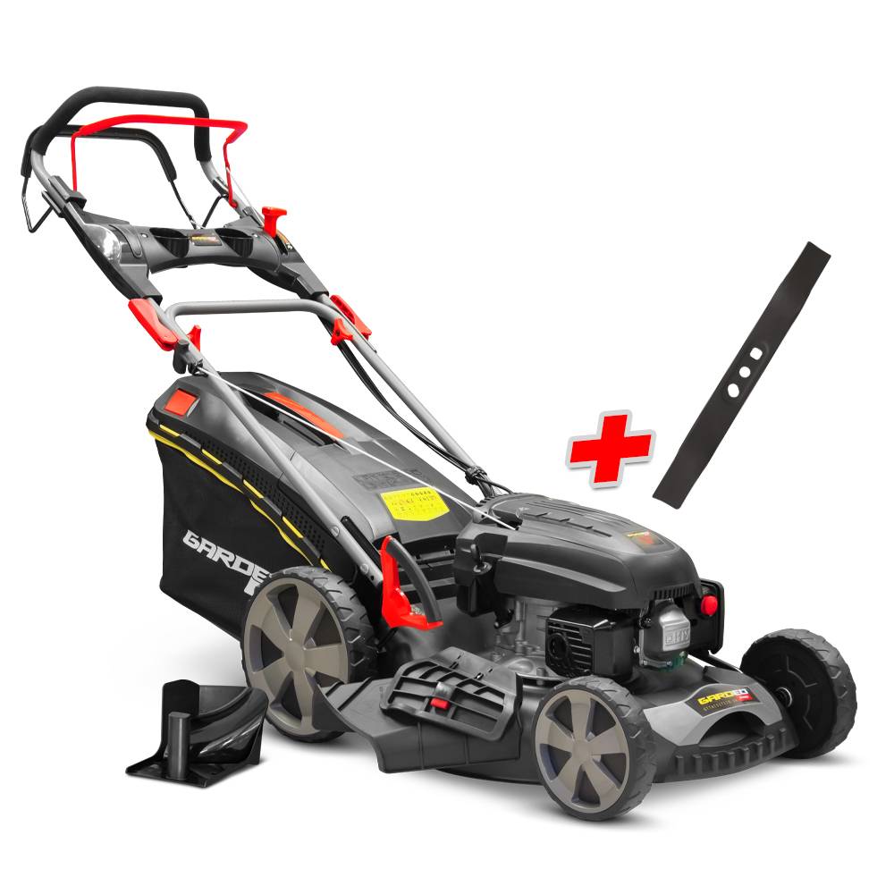 Gardeo Pro - Tondeuse thermique autotractée 170,1 cm³ avec coupe 50,8 cm, 2 lames mulching et éjection latérale – Gardéo Pro - Image 1