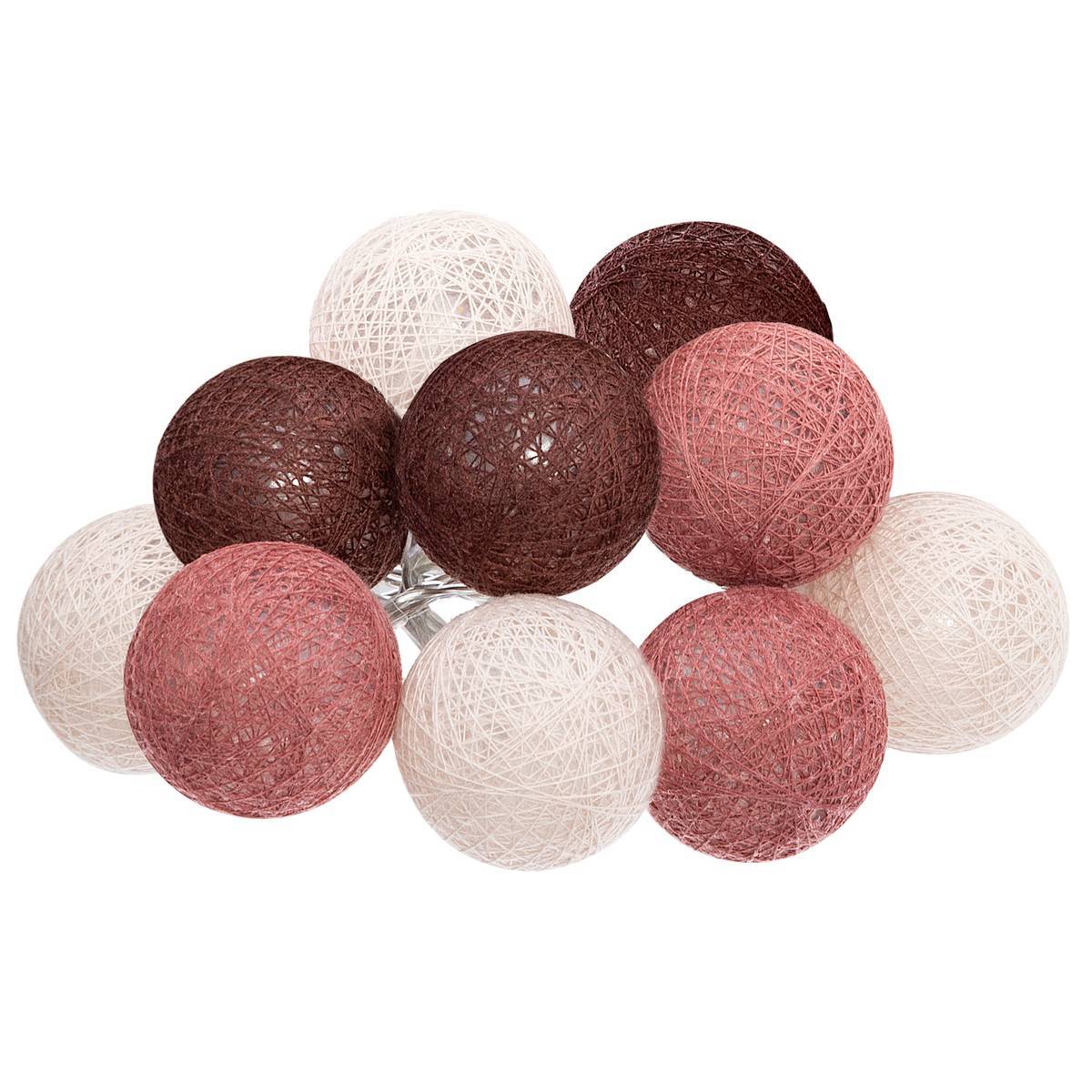 Atmosphera - Guirlande LED à piles 10 boules - Atmosphera Créateur d'intérieur - Image 4