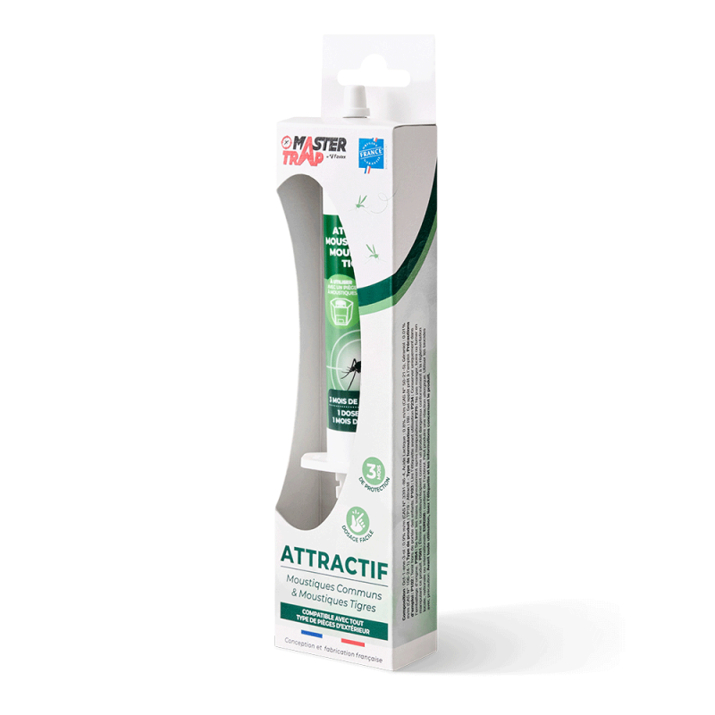 Attractant Anti-moustiques - MASTER TRAP BY FAVEX - Pour pièges Extérieurs Master Trap - Attractant Protection de 3 mois - 30 gr - Image 2