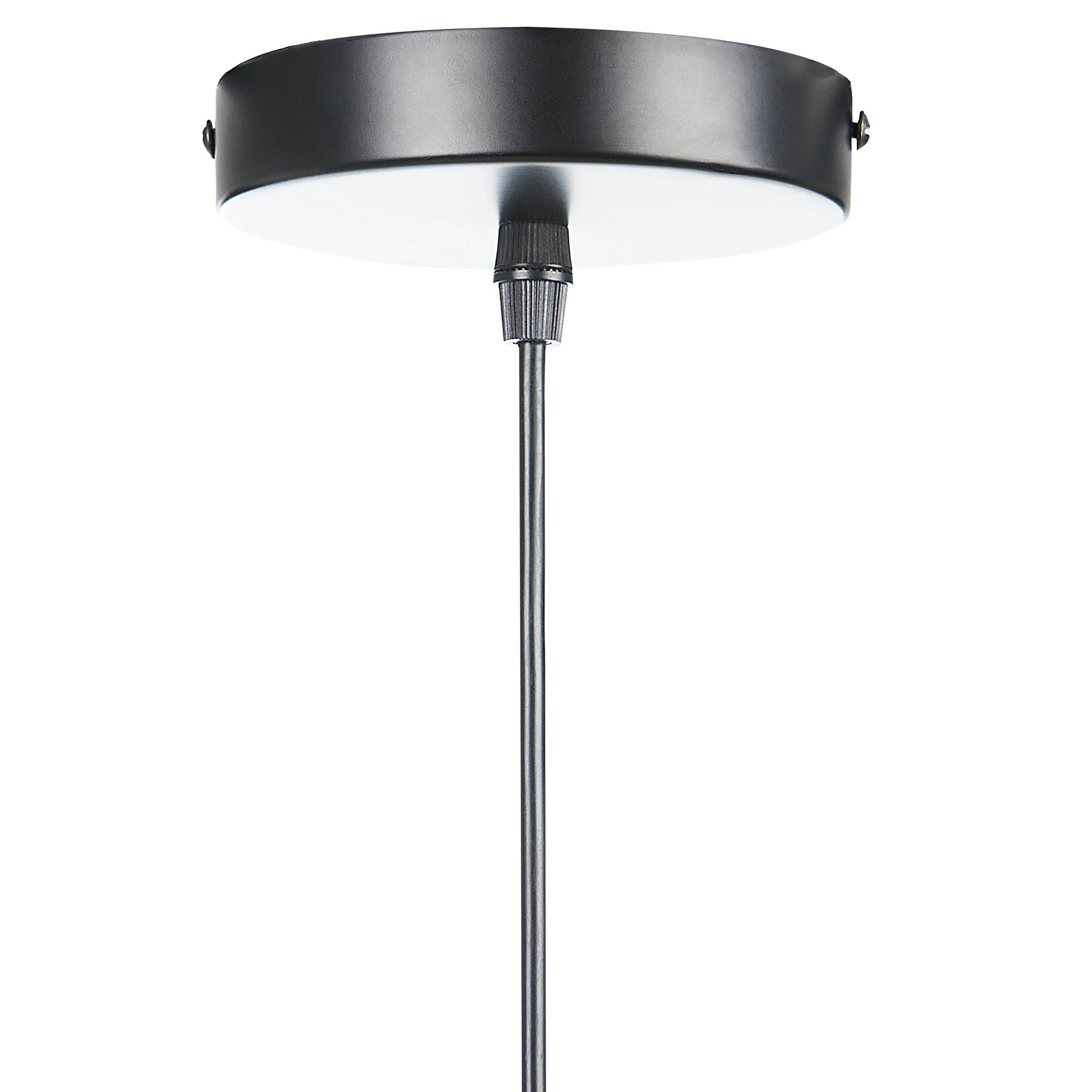 Beliani - Lampe suspension Bambou Noir MACHEKE - 32x32x24- Beliani - Image 7