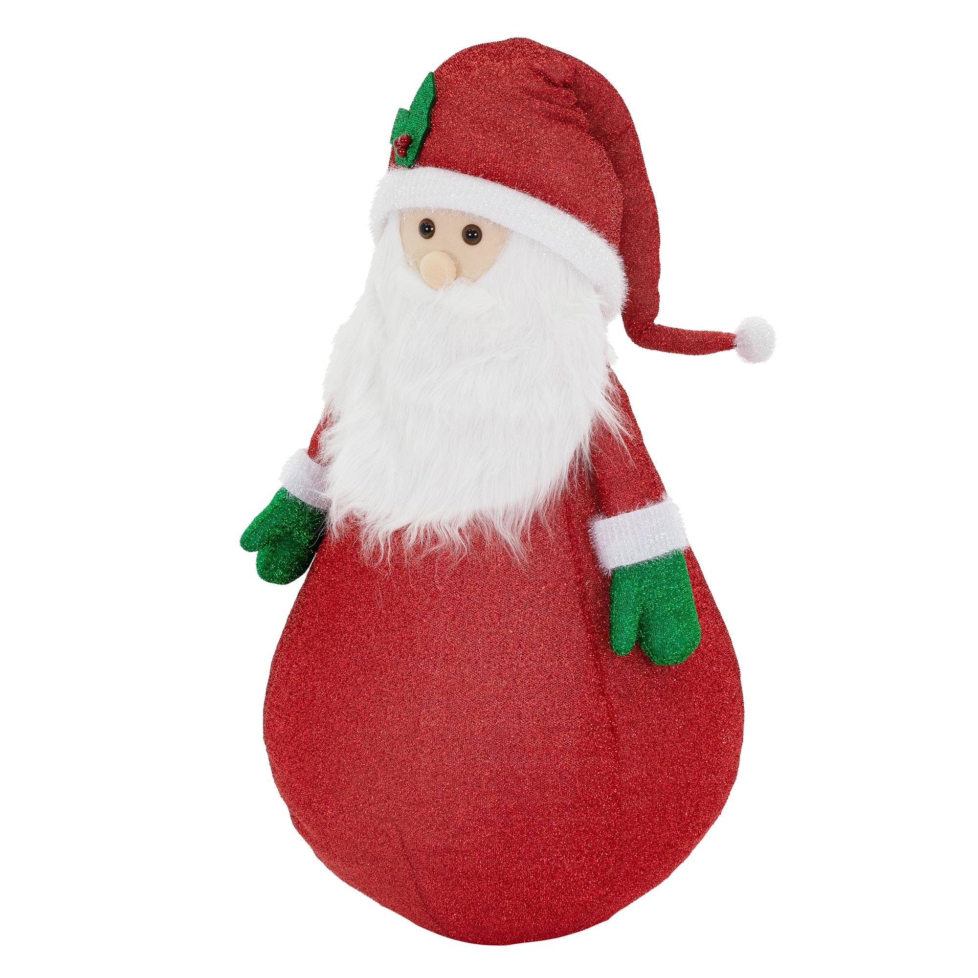 Ecd-Germany - Père Noël XXL á LED figure illuminé de Noël pour extérieur avec minuteur 140 cm - Imagen 1