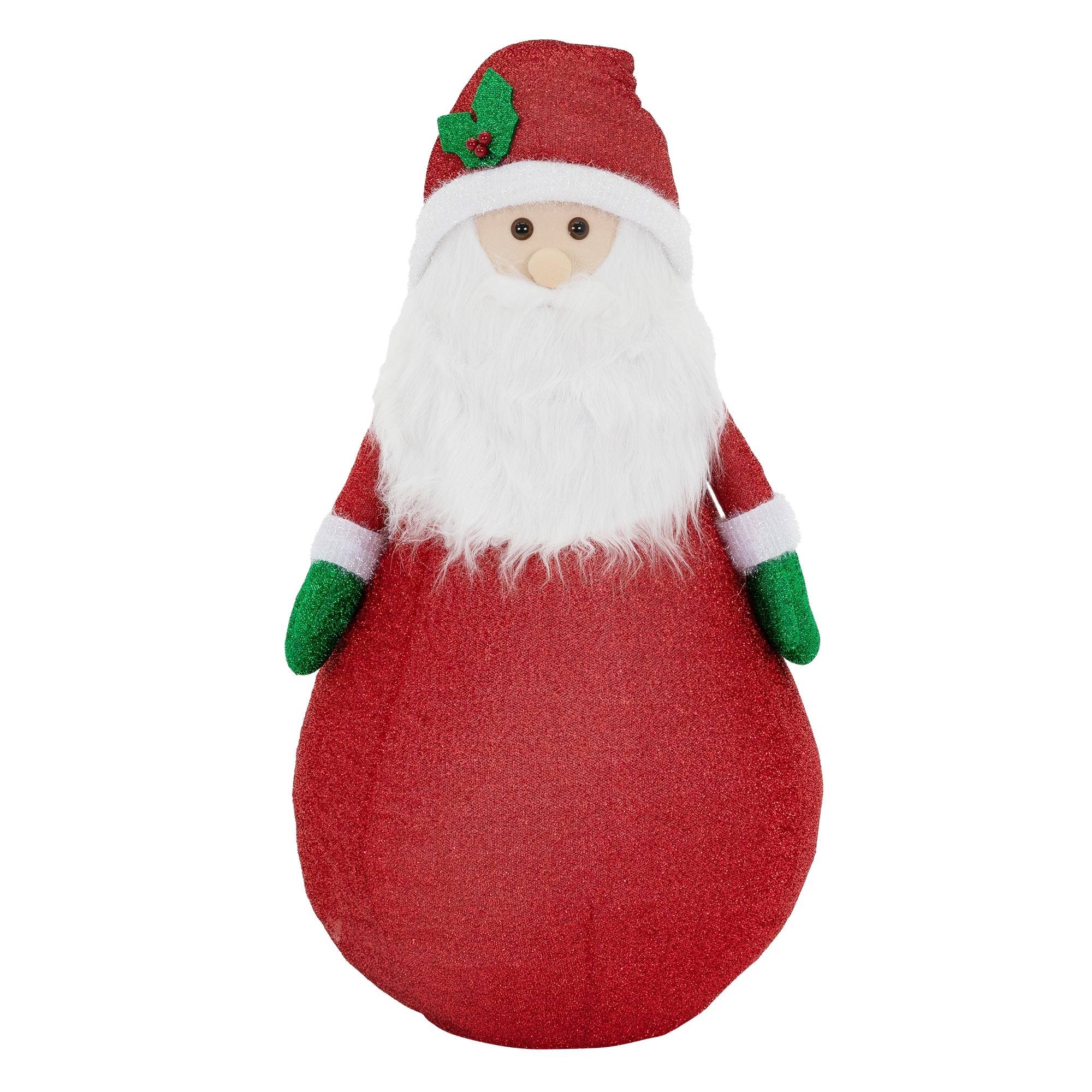 Ecd-Germany - Père Noël XXL á LED figure illuminé de Noël pour extérieur avec minuteur 140 cm - Imagen 2