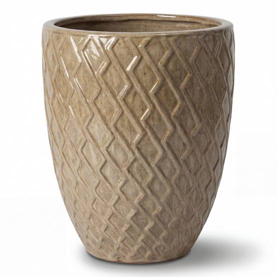 Pot ZEUS 41x55cm bronze sablé - Image 1
