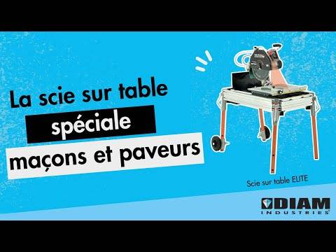 Scie sur table DIAM INDUSTRIES 2200 W - Ø 350 mm - ELITE80S - Imagen 6