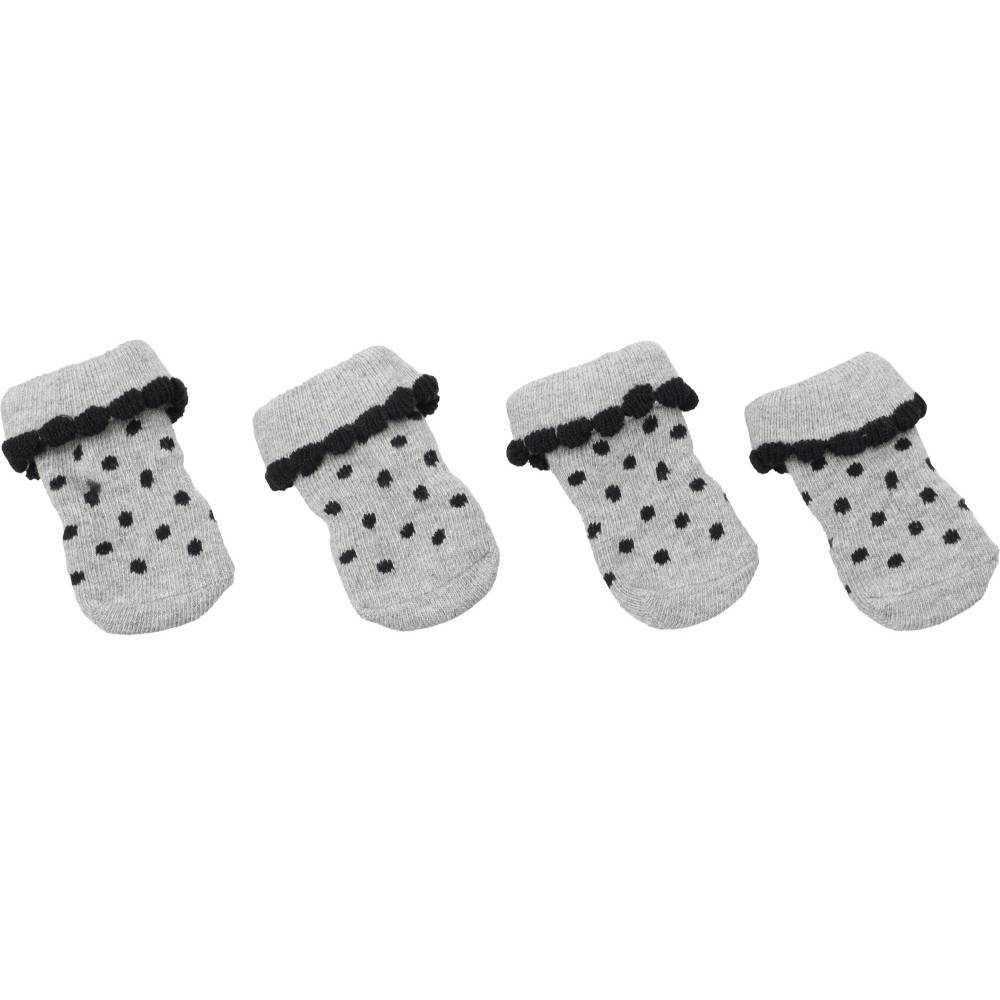 Chaussettes Asia taille L 4 pièces Grise pour chien - Image 1