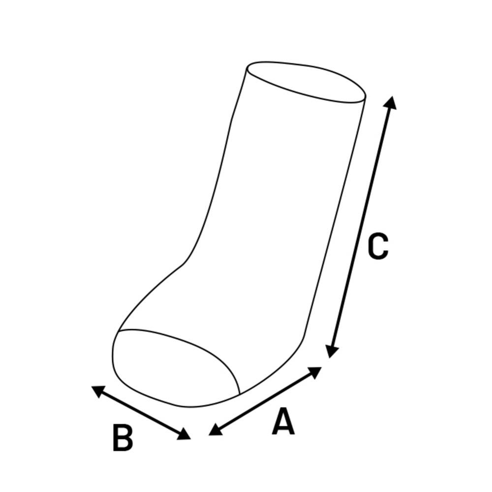 Chaussettes Asia taille L 4 pièces Grise pour chien - Image 6