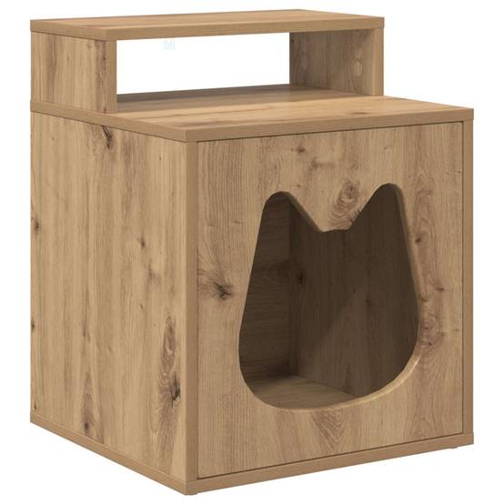 Chatiere bois marron 42,5 x 40 x 53,5 cm - p332.7 - Image 1