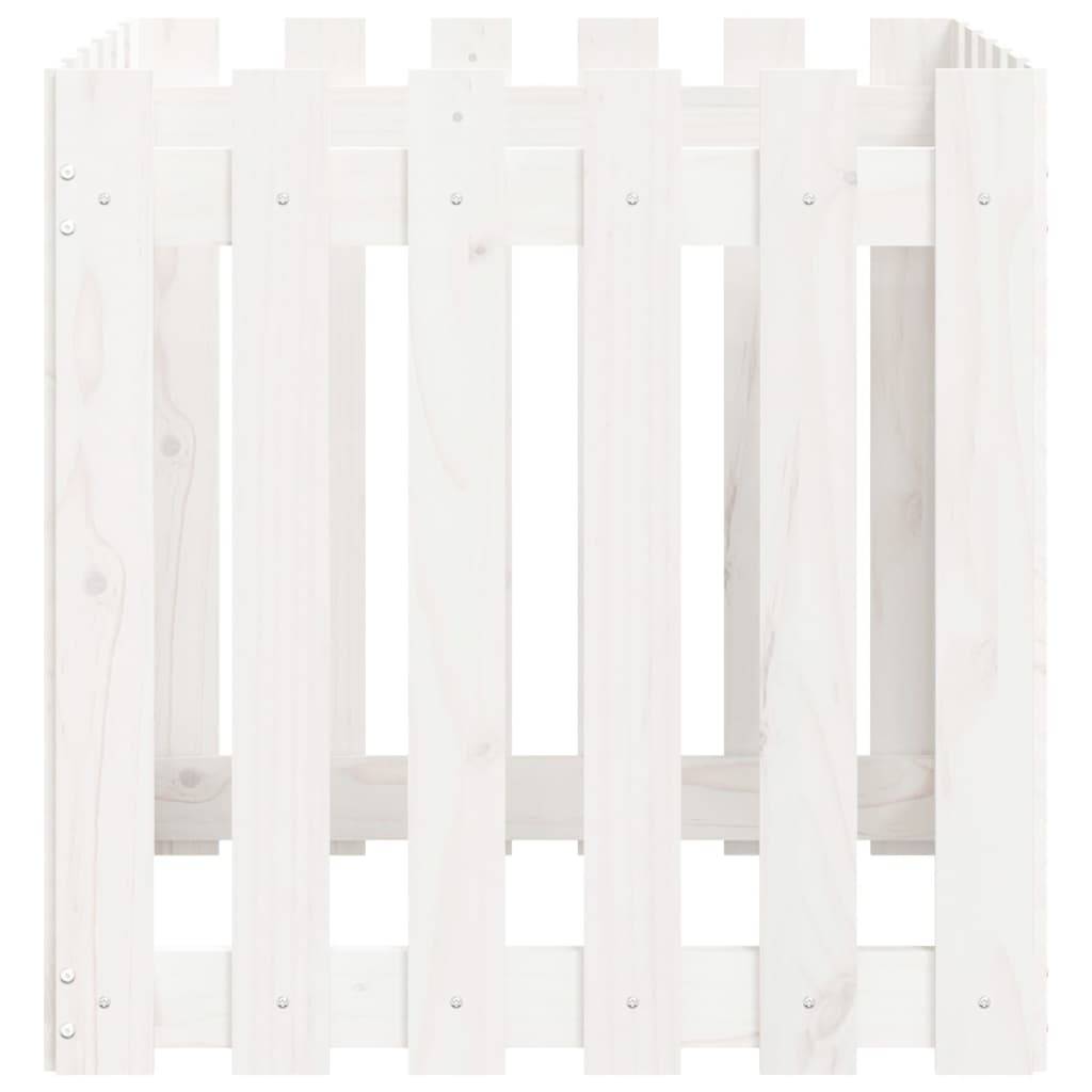 Prolenta Premium - Jardinière bois blanc 60 x 60 x 60 cm - Prolenta premium p331.5 - Image 6