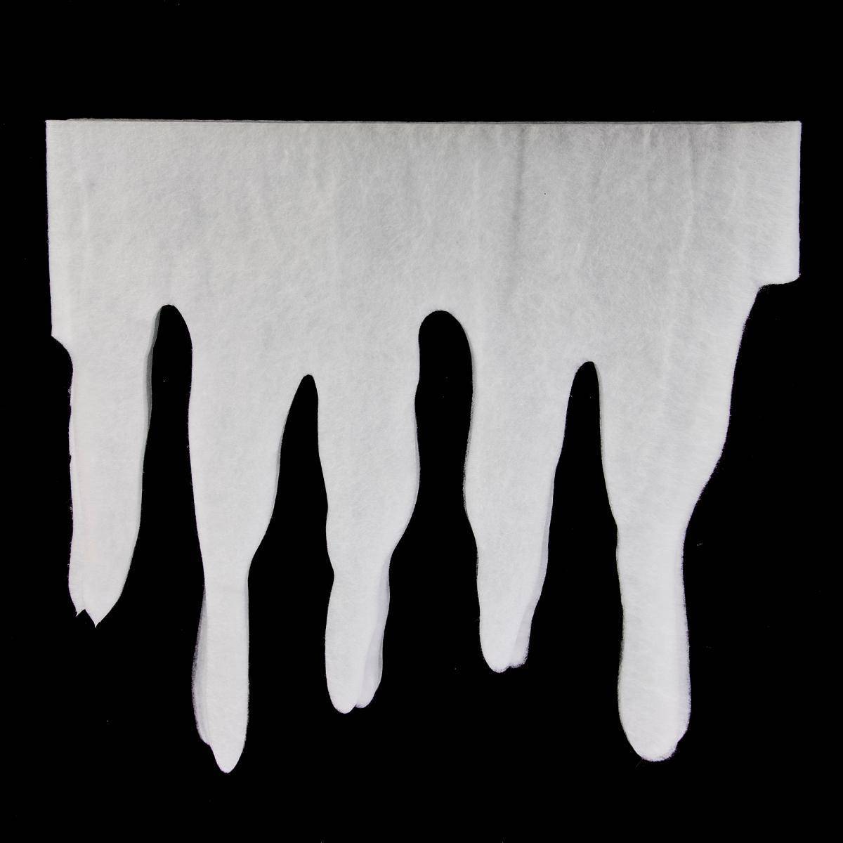 Atmosphera - Cascada de nieve 35x200cm blanco - Atmosphera Creador de interiores