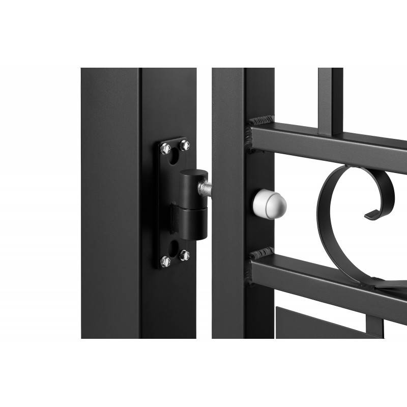Portail aluminium tradition style ferronnerie 3m50 Noir - Easy Clôture - Imagen 5