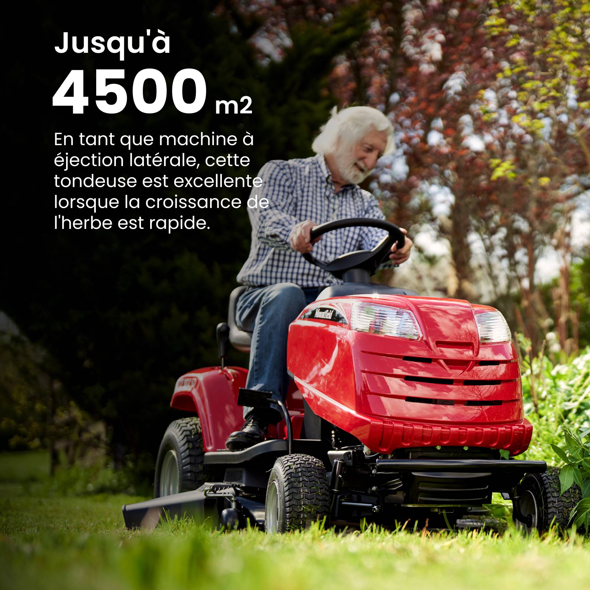 Tracteur tondeuse Mountfield MTF 98M SD – 98 cm, éjection latérale STIGA - Image 7