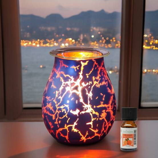 Zen'Arôme Brûleur Cire Parfumée Calorya n°10 - Brûleur Électrique Fondant Parfumé - Lampe à Parfum - Coupelle Amovible - Image 4