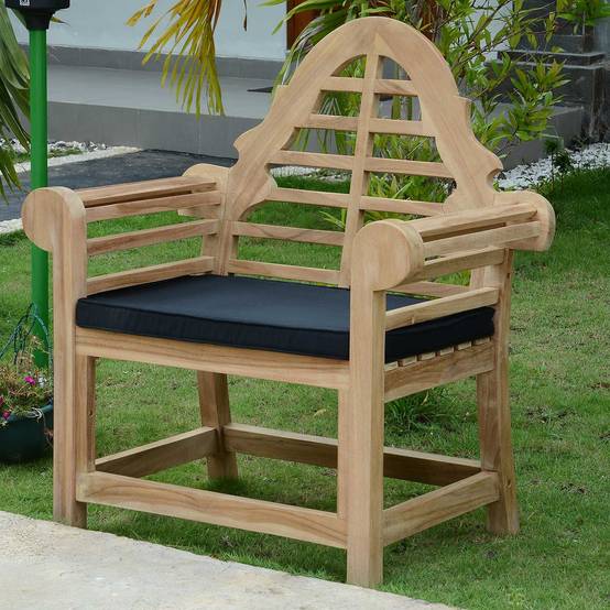 Teck'Attitude - Coussin Noir pour fauteuil Marlborough - TECK'Attitude - Imagen 2