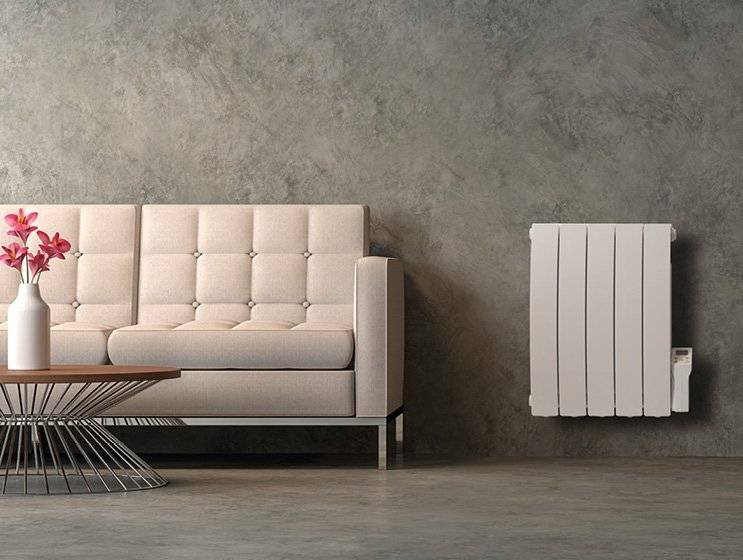 Deltacalor radiateur électrique à inertie fluide 1500W  Telica cintré horizontal - Image 2