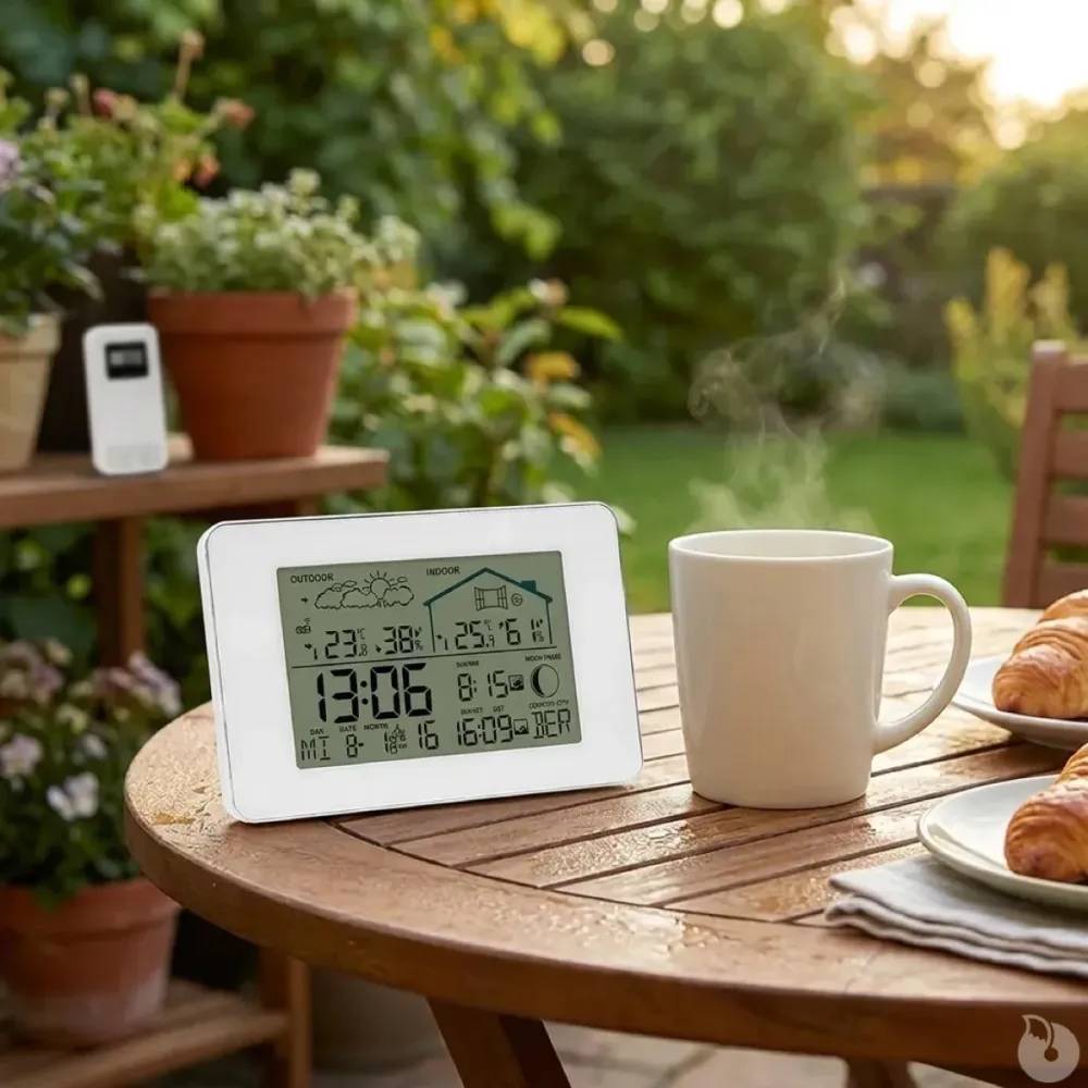 Autre - Station météo avec sonde extérieure Thermomètre hygromètre - Image 1