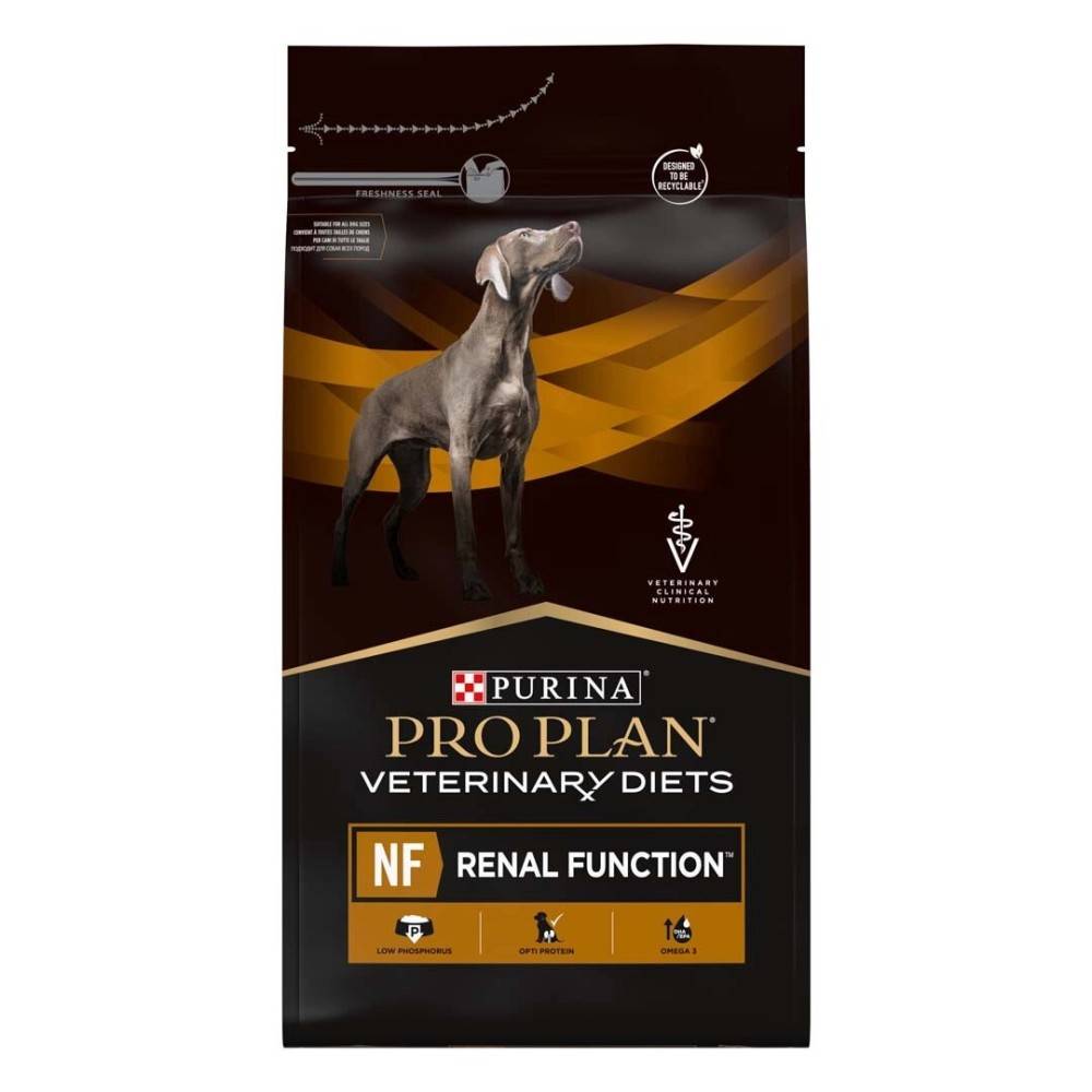 CROQUETTES CHIEN VETERINARY DIETS NF RENAL FUNCTION - PROPLAN 3 kg - Image 1