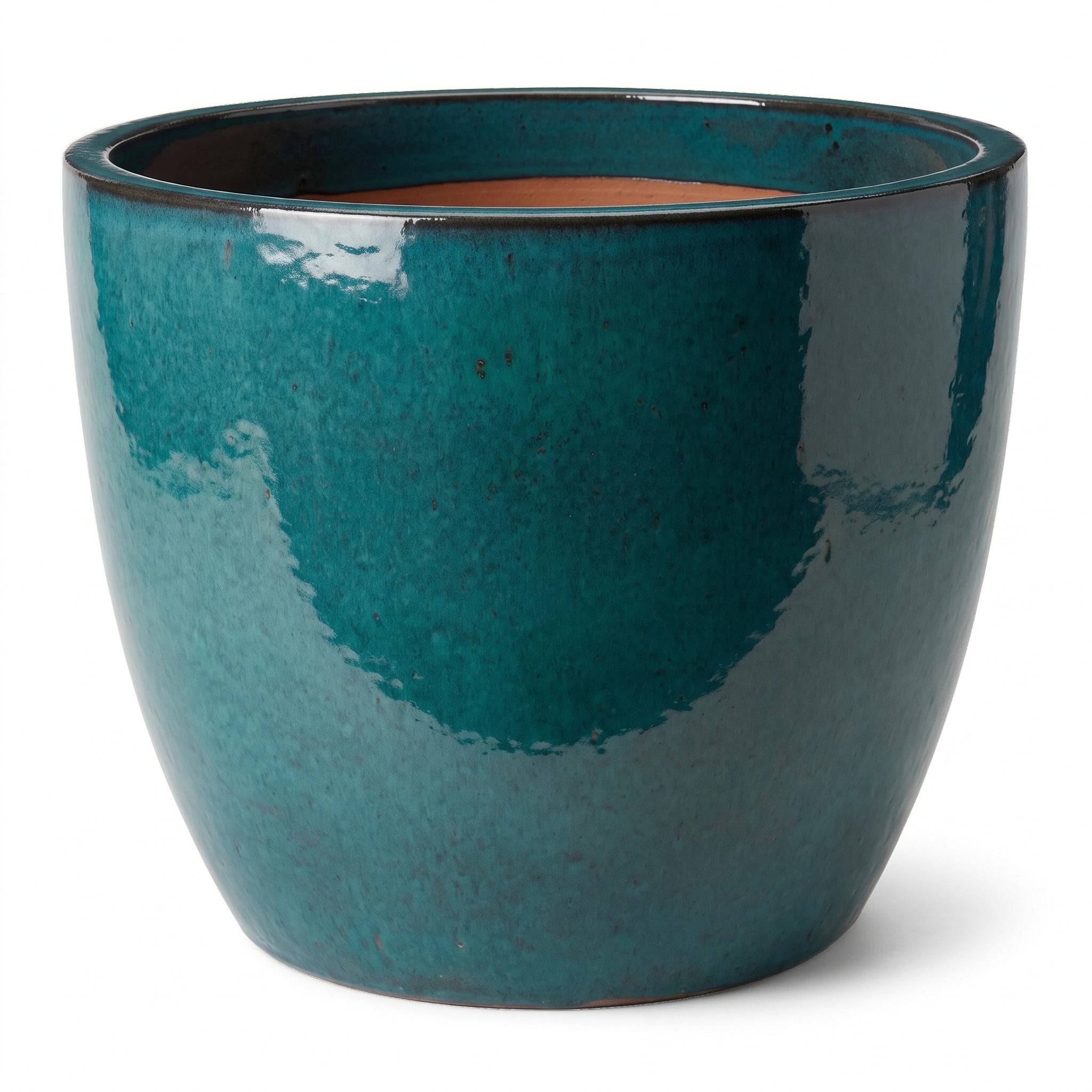Provencelia - Pot LANCELOT 70x60cm lagon tropical - Image 1