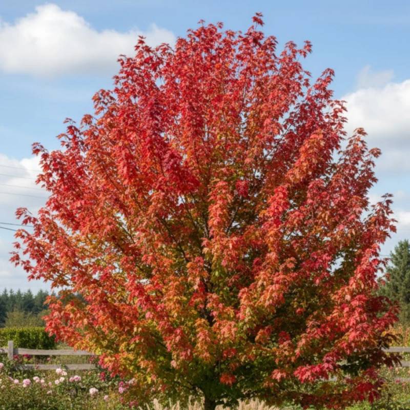 Érable freemanii Jeffersred, Acer - Pot de 7,5L - 80/100 cm - Imagen 3