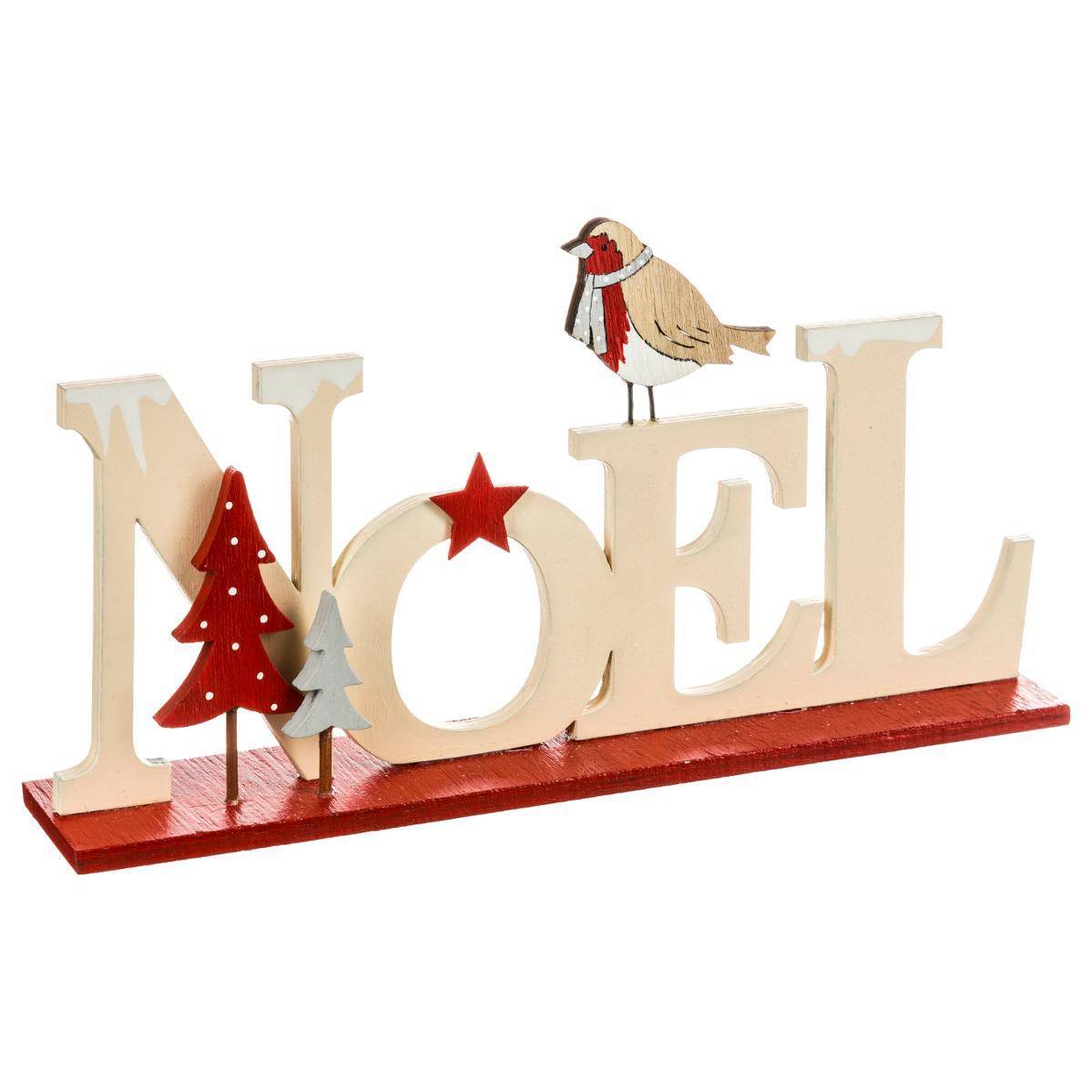 Fééric Lights & Christmas - Décoration Bois Lettres "Noël" - Feeric Lights & Christmas