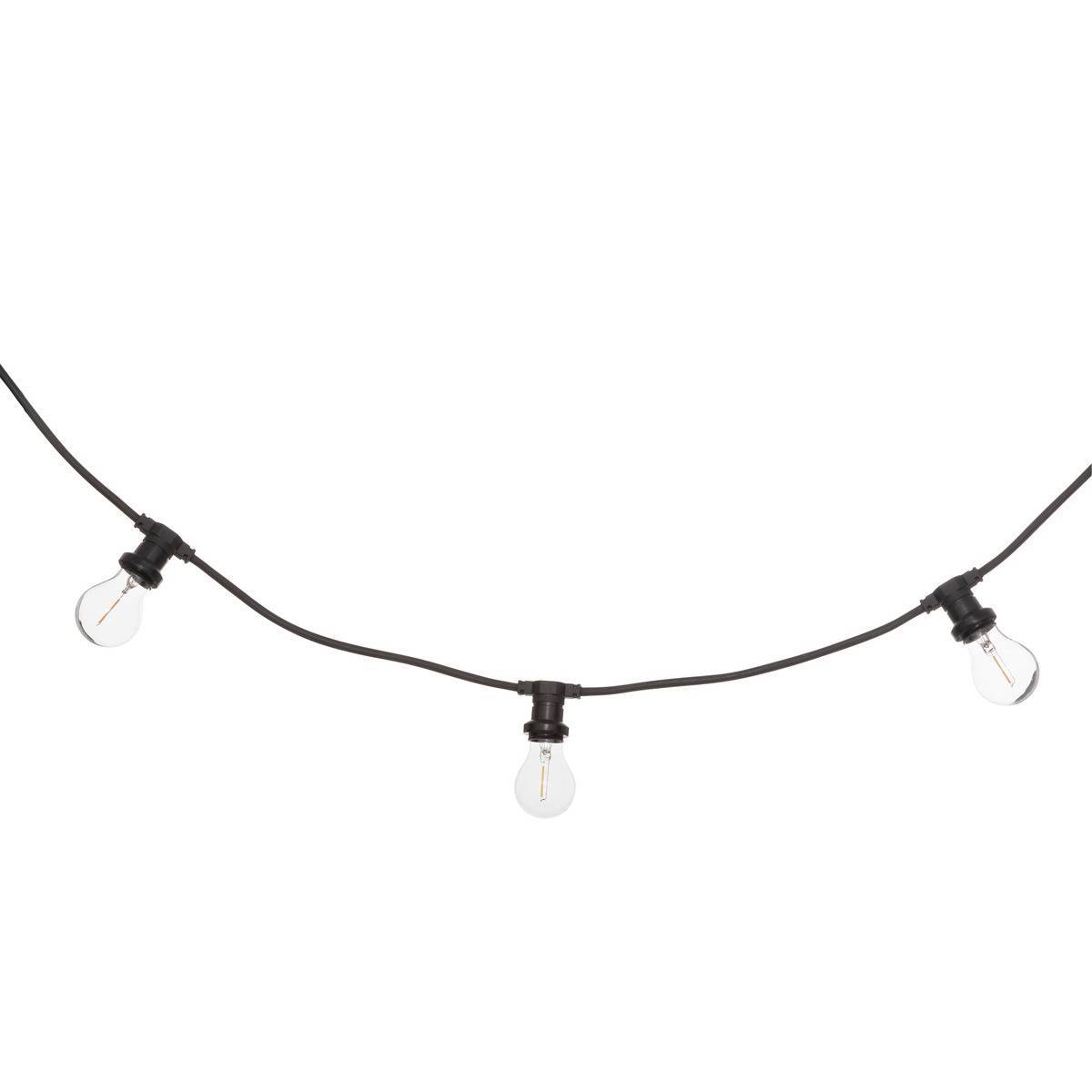 Atmosphera - Guirlande LED outdoor secteur L520cm noir - Atmosphera Créateur d'intérieur - Imagen 2