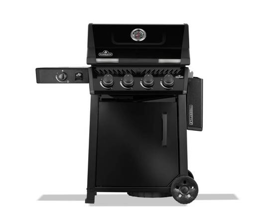 Napoleon - Barbecue gaz Freestyle 425 noir 4 brûleurs + 1 réchaud latéral + Rôtissoire + Plateau charbon + Boitier de fumage - Napoléon - Image 10