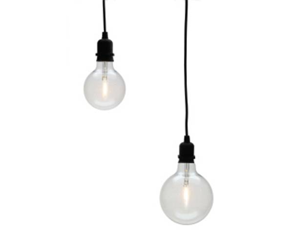 Blachere Illumination - Guirlande suspensions LED filament blanc chaud - L. 4,9m - Blachere Illumination - Image 1