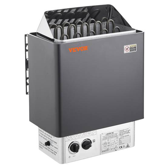 VEVOR Poêle Sauna Électrique 8 kW Contrôleur Intégré Spa Domestique pour 8-12 m³ - Image 1