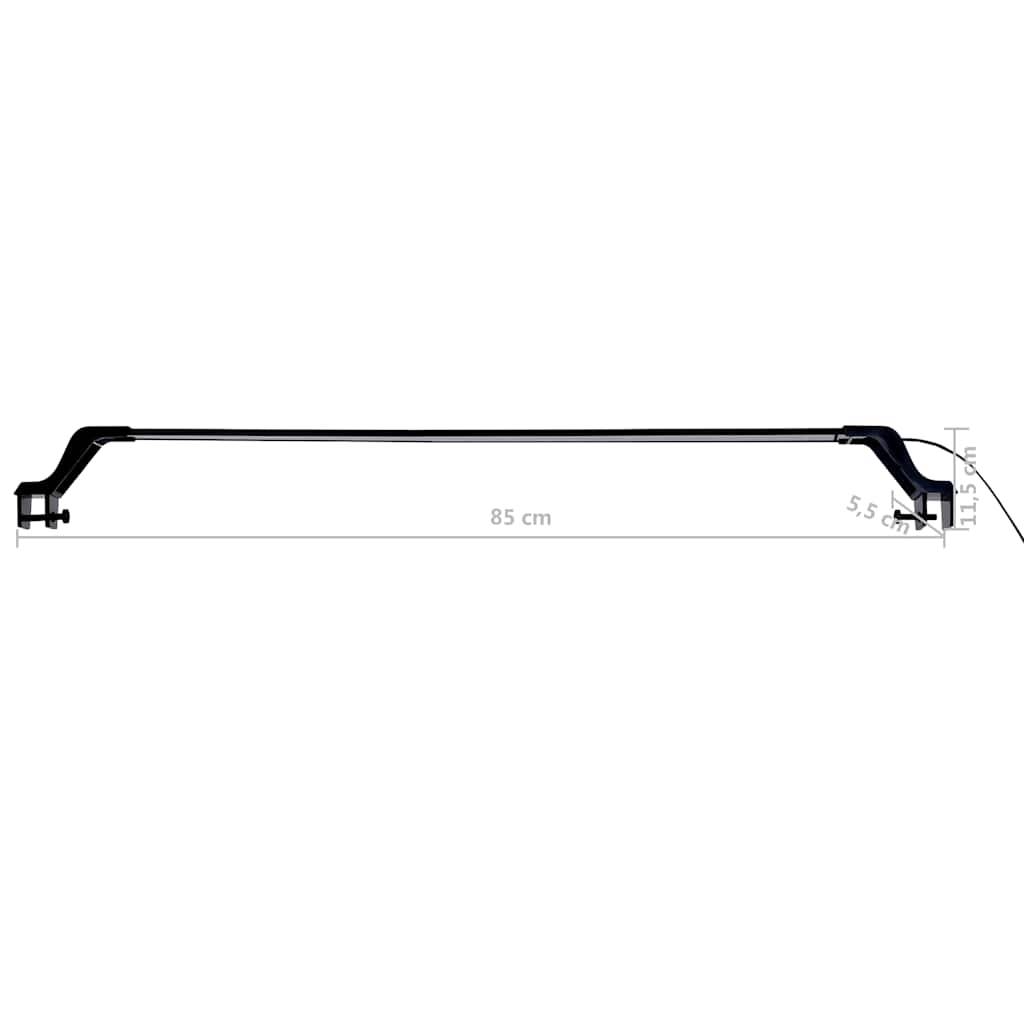 Rampe LED à Pinces pour Aquarium Design Fin Lumière Bleue et Blanche 90-105 cm - ComfortXL Outdoor Living - Image 10
