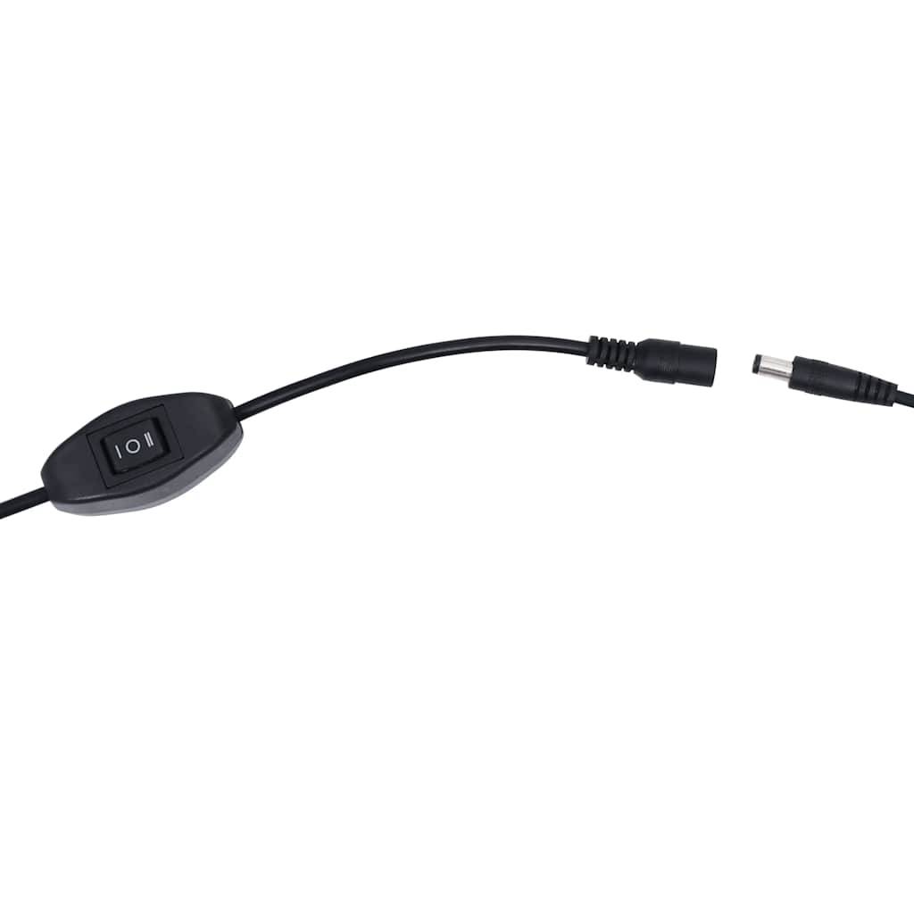 Rampe LED à Pinces pour Aquarium Design Fin Lumière Bleue et Blanche 90-105 cm - ComfortXL Outdoor Living - Image 9