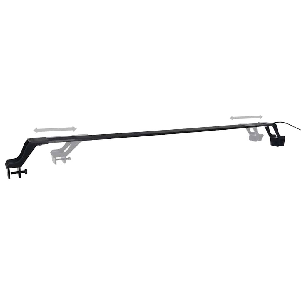 Rampe LED à Pinces pour Aquarium Design Fin Lumière Bleue et Blanche 90-105 cm - ComfortXL Outdoor Living - Image 4