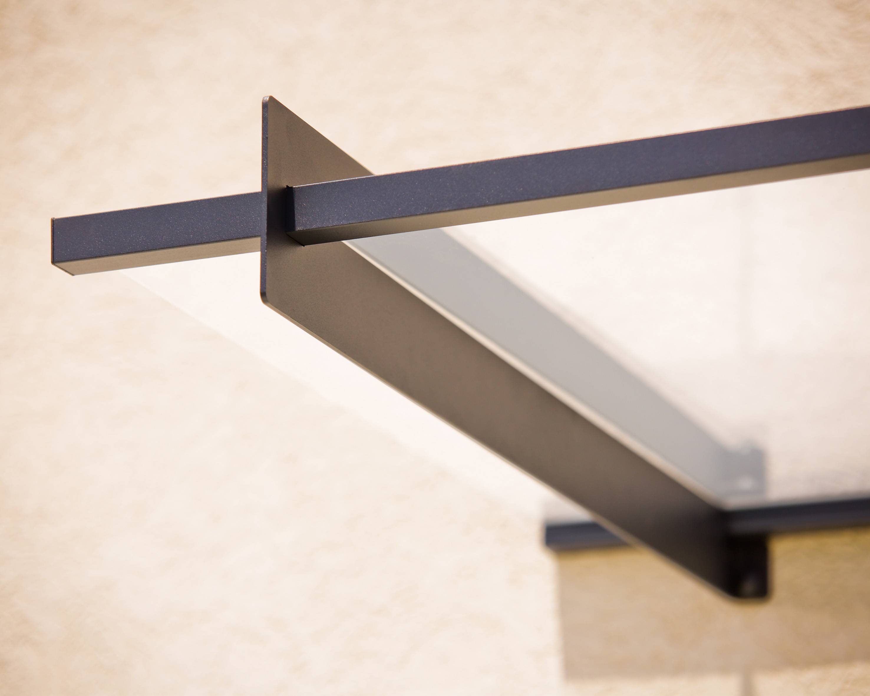 Canopia by Palram - Canopia Marquise de porte Nancy Gris 205.5 X 94 - Imagen 5