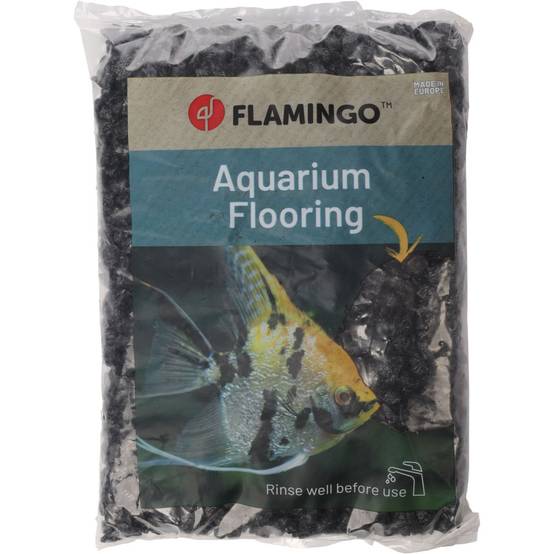 Gravier néon noir, 1 kg, pour aquarium. - Image 1