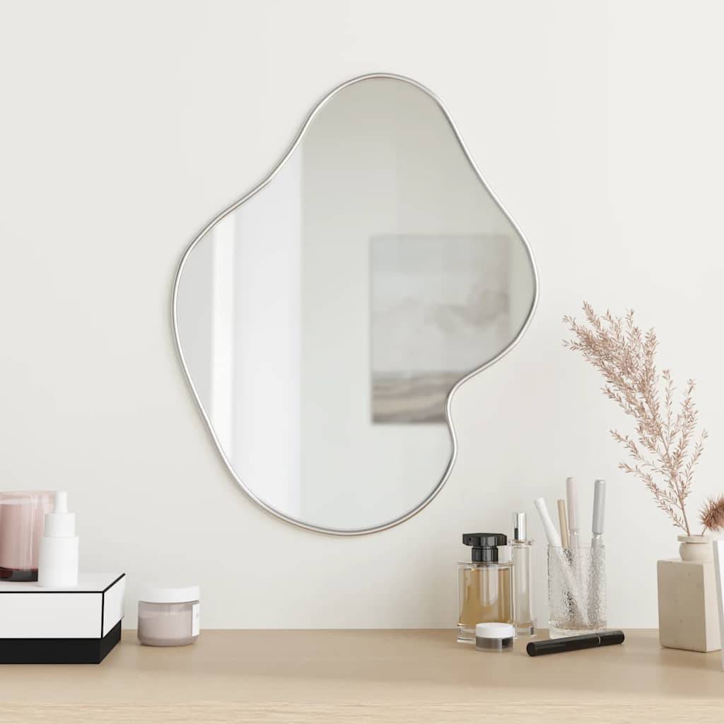 Maison Chic - Miroir mural Argenté 50x40 cm Maison Chic - Image 2