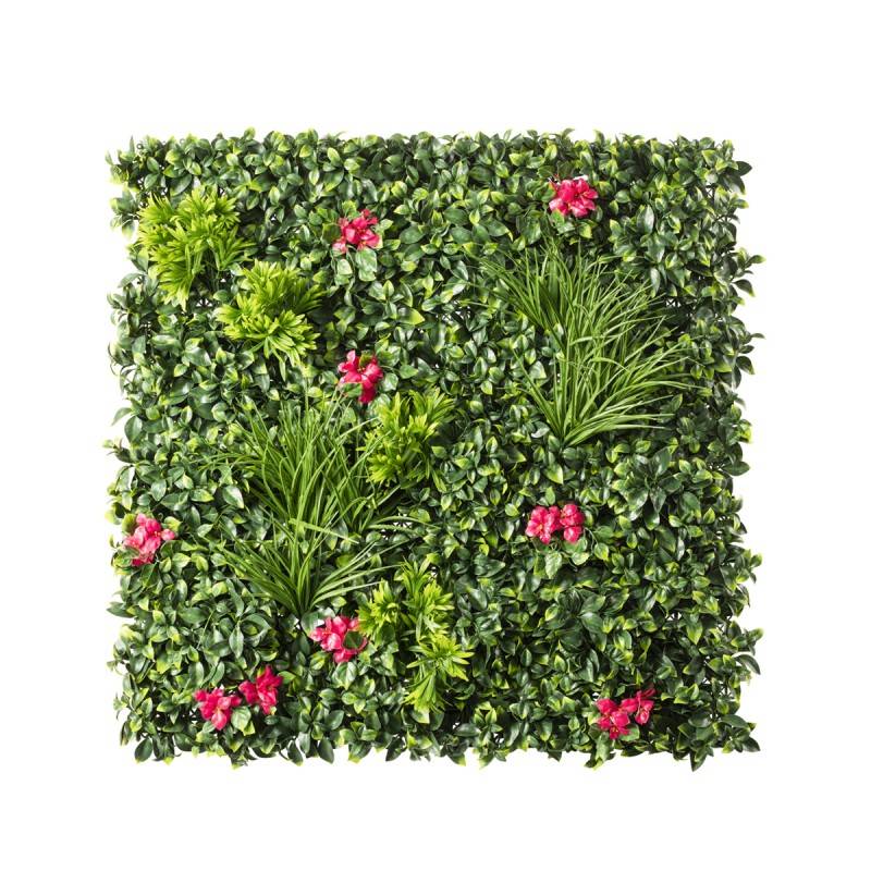 Mur végétal artificiel extérieur et intérieur 1m x 1m Amazone - Easy Clôture - Imagen 2