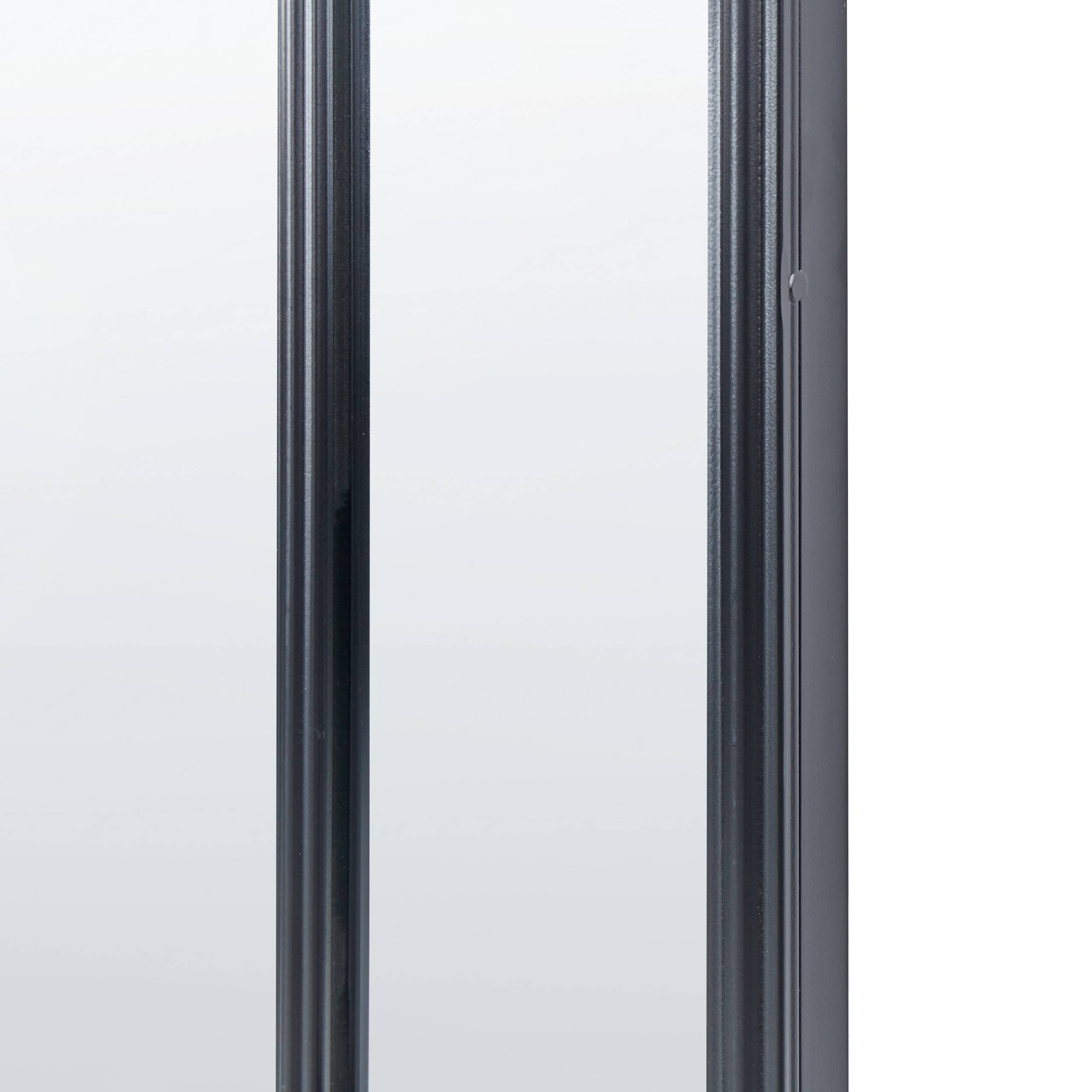 Beliani - Miroir Métal Noir CROSSES - 60x3x170- Beliani - Image 5